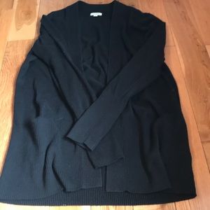 Black cardigan